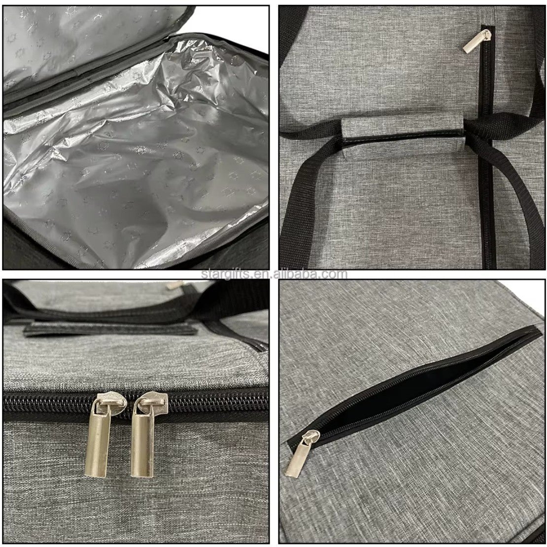 simply home plus insulated casserole carrier travel bag hot & cold food tote simply home plus insulated casserole carrier travel bag hot & cold food tote