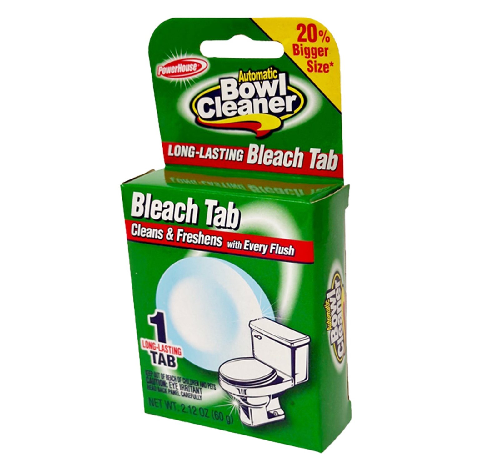 12pk powerhouse automatic toilet bowl cleaner – bleaches with every flush, septic safe 12pk powerhouse automatic toilet bowl cleaner – bleaches with every flush, septic safe