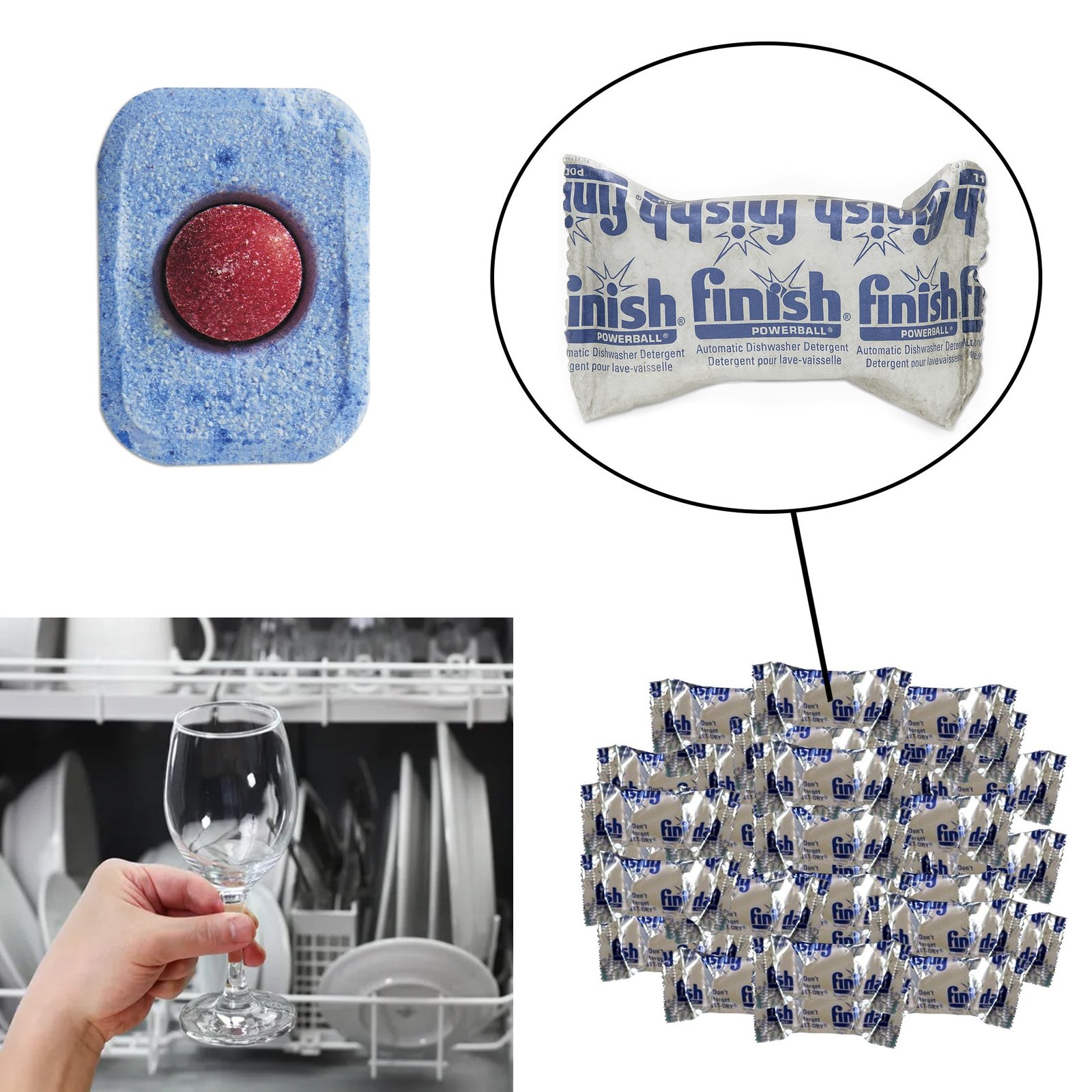 35ct powerball dishwasher tabs – fresh scent – individually wrapped (distressed packaging)