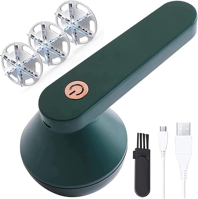 rechargeable lint remover for clothes – electric fabric shaver