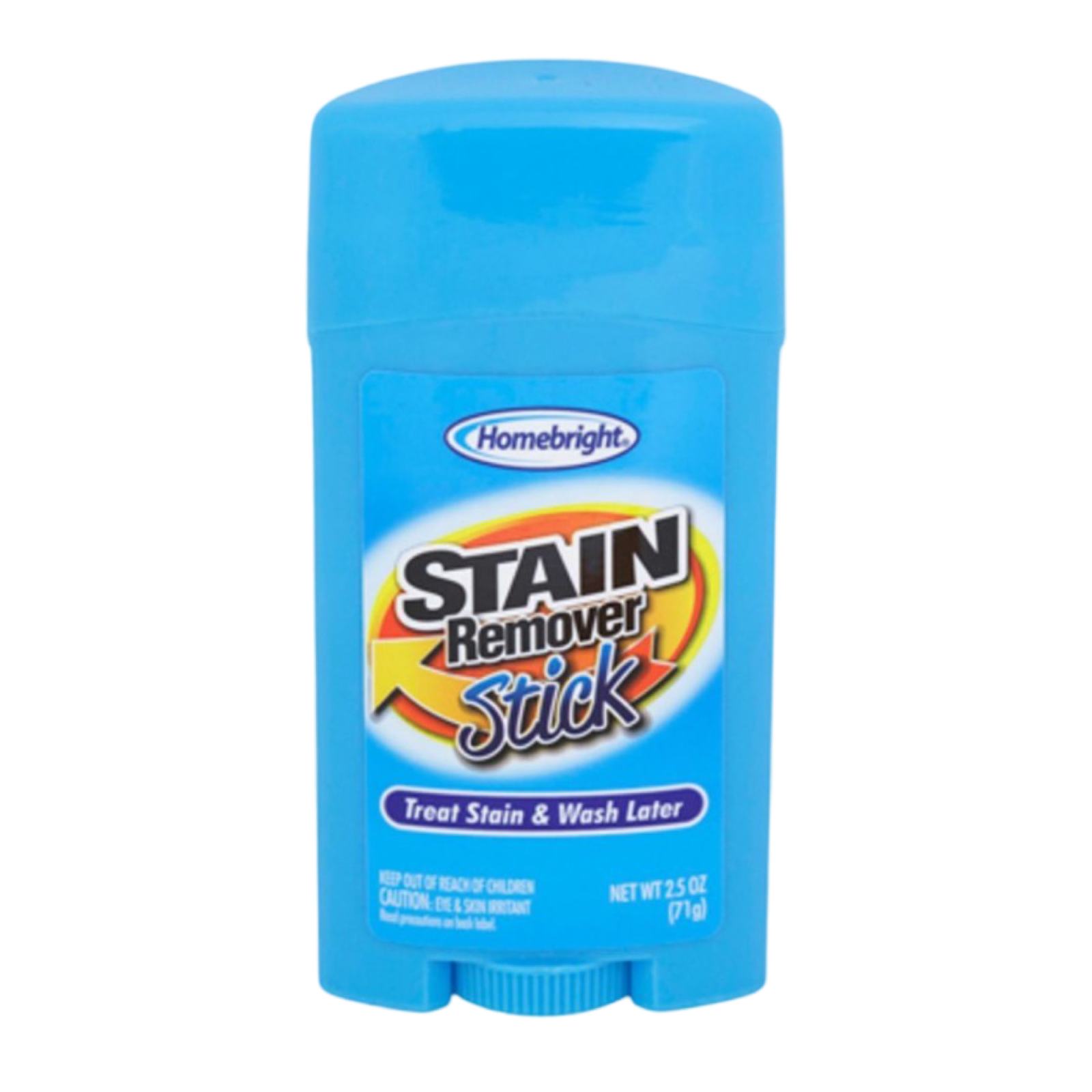 homebright 2.5oz scent free stain remover stick easy to use