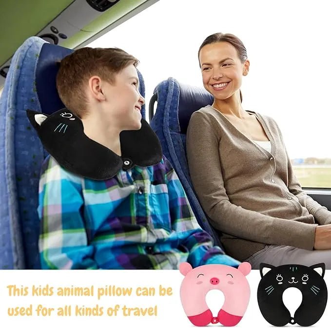 2pk cat & pig kids travel pillows, help your kiddos travel in style adorable! 2pk cat & pig kids travel pillows, help your kiddos travel in style adorable!