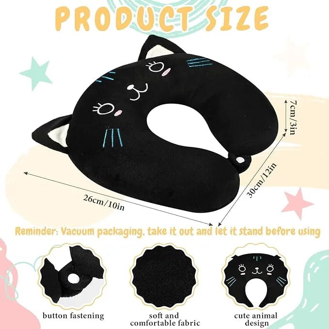 2pk cat & pig kids travel pillows, help your kiddos travel in style adorable! 2pk cat & pig kids travel pillows, help your kiddos travel in style adorable!